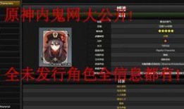 原神爆料 贴吧最新消息,贴吧热议新角色与神秘事件揭晓